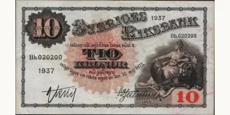 10 kronor 1937