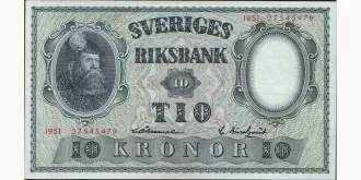 10 kronor 1951