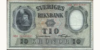 10 kronor 1952