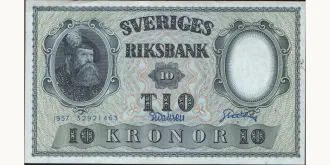 10 kronor 1957
