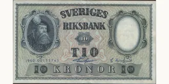 10 kronor 1960
