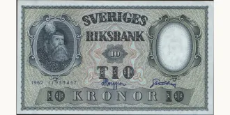 10 kronor 1962