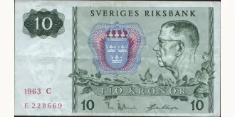 10 kronor 1963