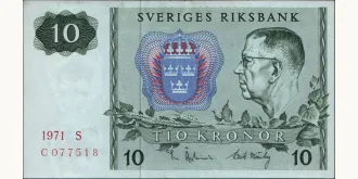 10 kronor 1971