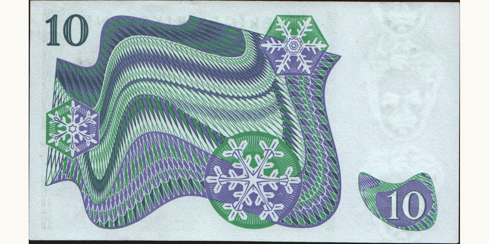 10 kronor Sweden 1980 — Back side