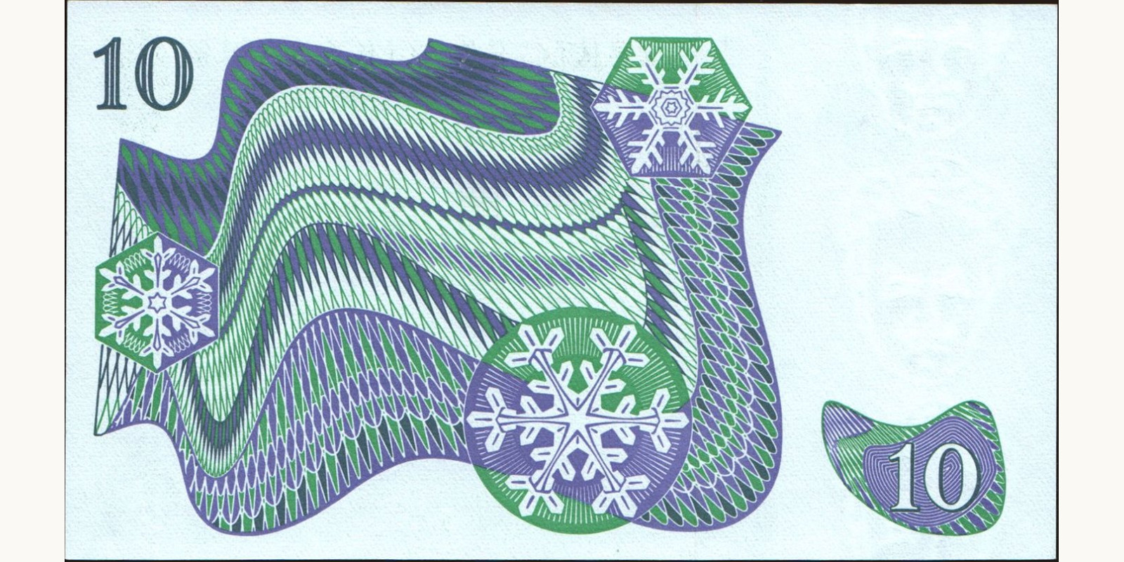 10 kronor Sweden 1981 — Back side