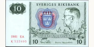 10 kronor 1981