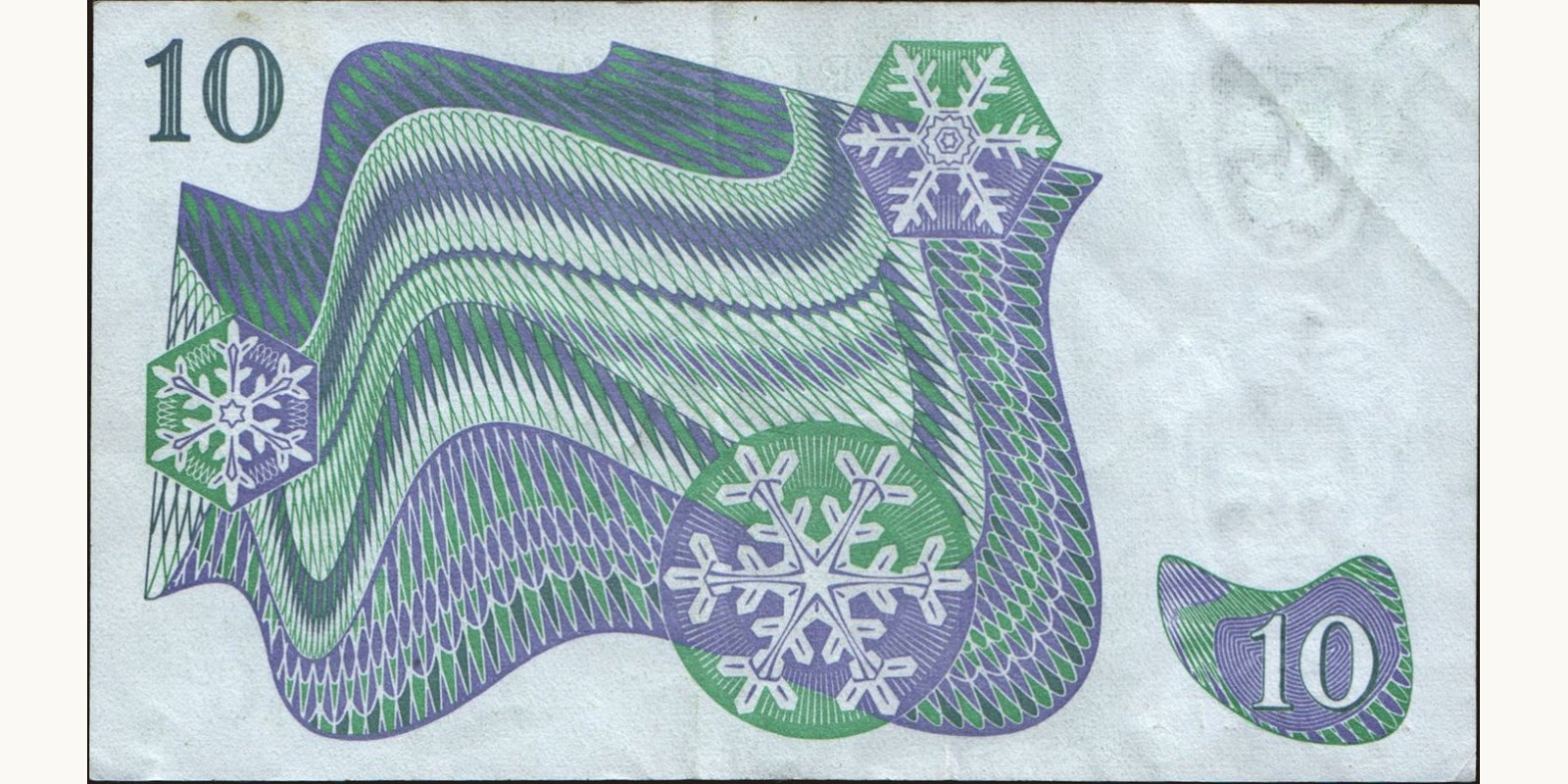 10 kronor Sweden 1983 — Back side