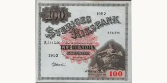 100 kronor 1952