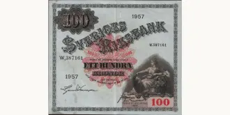 100 kronor 1957