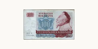 100 kronor 1971
