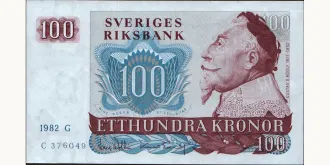 100 kronor 1982