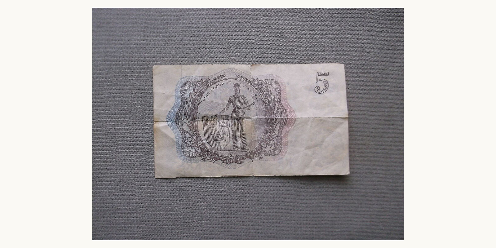 5 krona Sweden 1963 — Back side