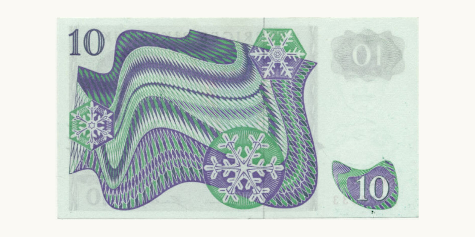 10 kroon Sweden 2097 — Back side