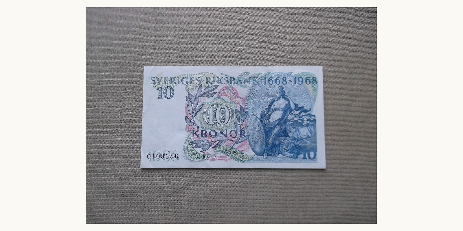 10 kroon 1968
