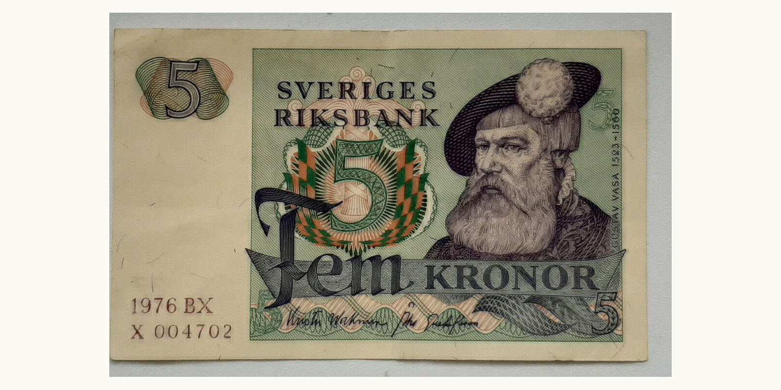 5 krona 1976