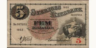 5 kronor 1933