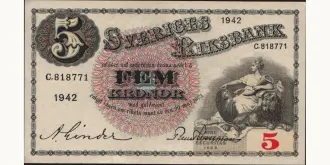 5 kronor 1942