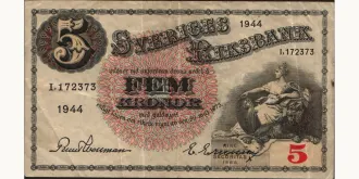 5 kronor 1944