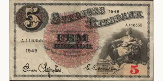 5 kronor 1949