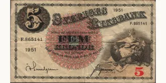 5 kronor 1951