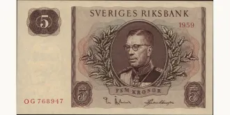 5 kronor 1959