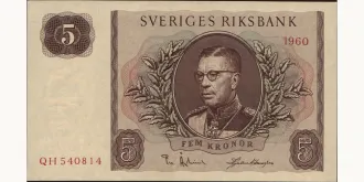 5 kronor 1960