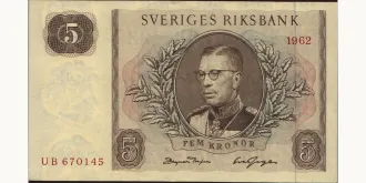 5 kronor 1962