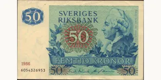 50 kronor 1986