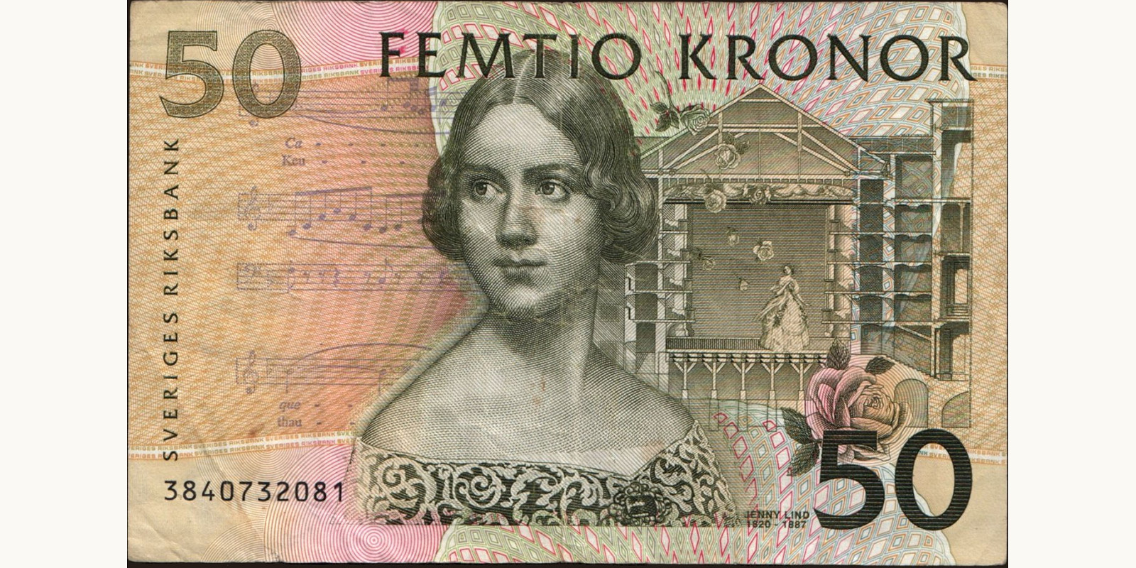 50 kronor Sweden 2003 — Front side