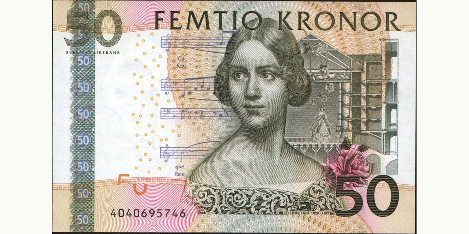 50 kronor Sweden 2004 — Front side