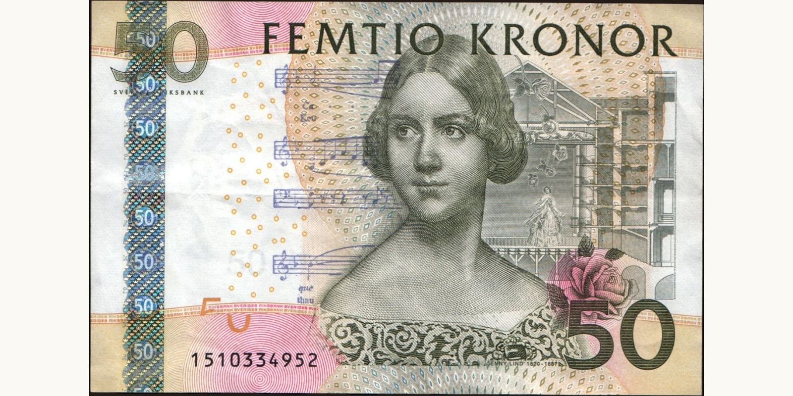 50 kronor Sweden 2011 — Front side