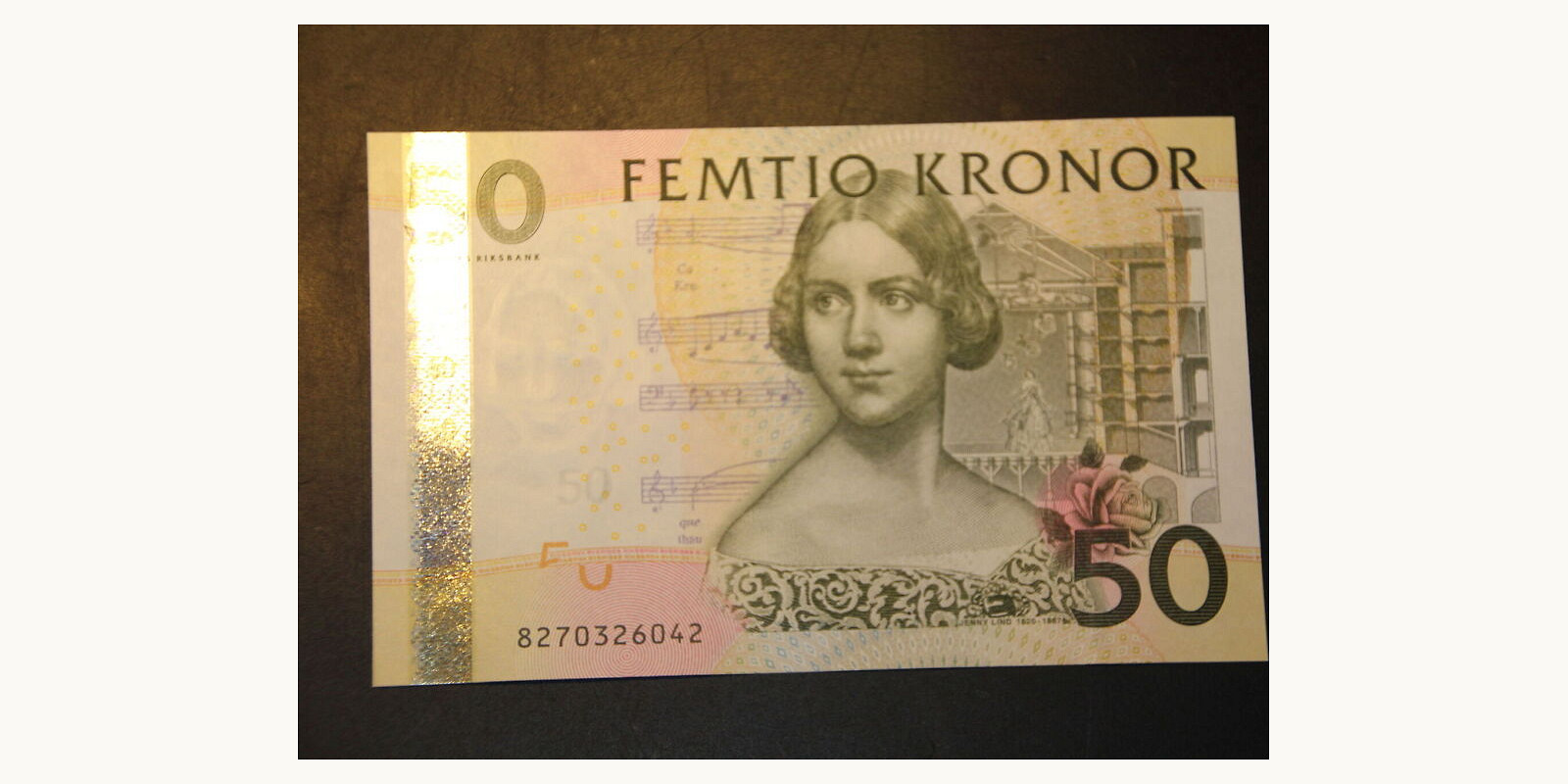 50 krooni Швеция 2008 — Лицевая сторона