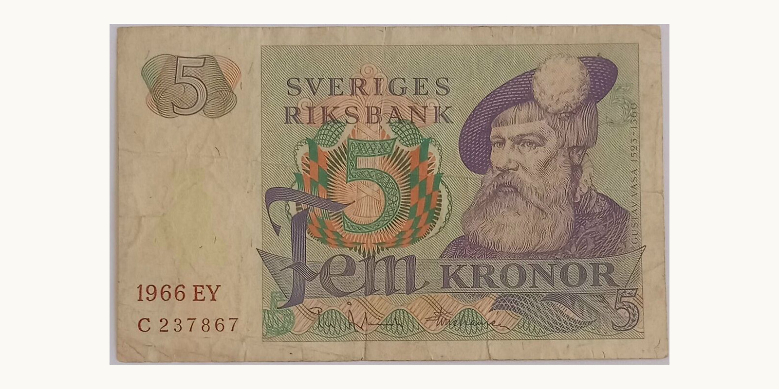 5 krona 1966