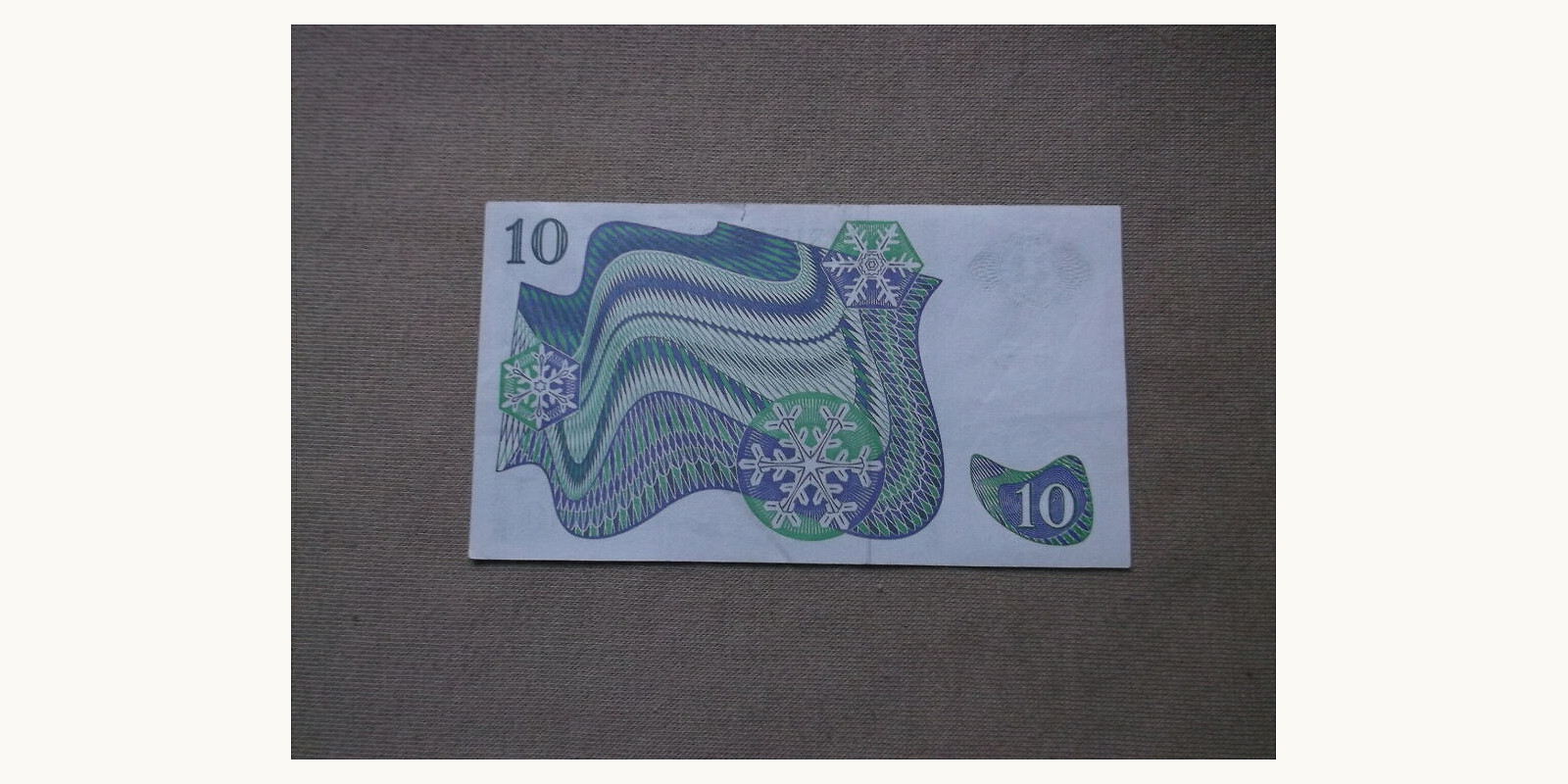 10 krona Sweden 1979 — Back side