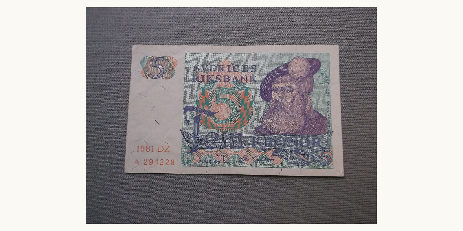 5 krona 1981