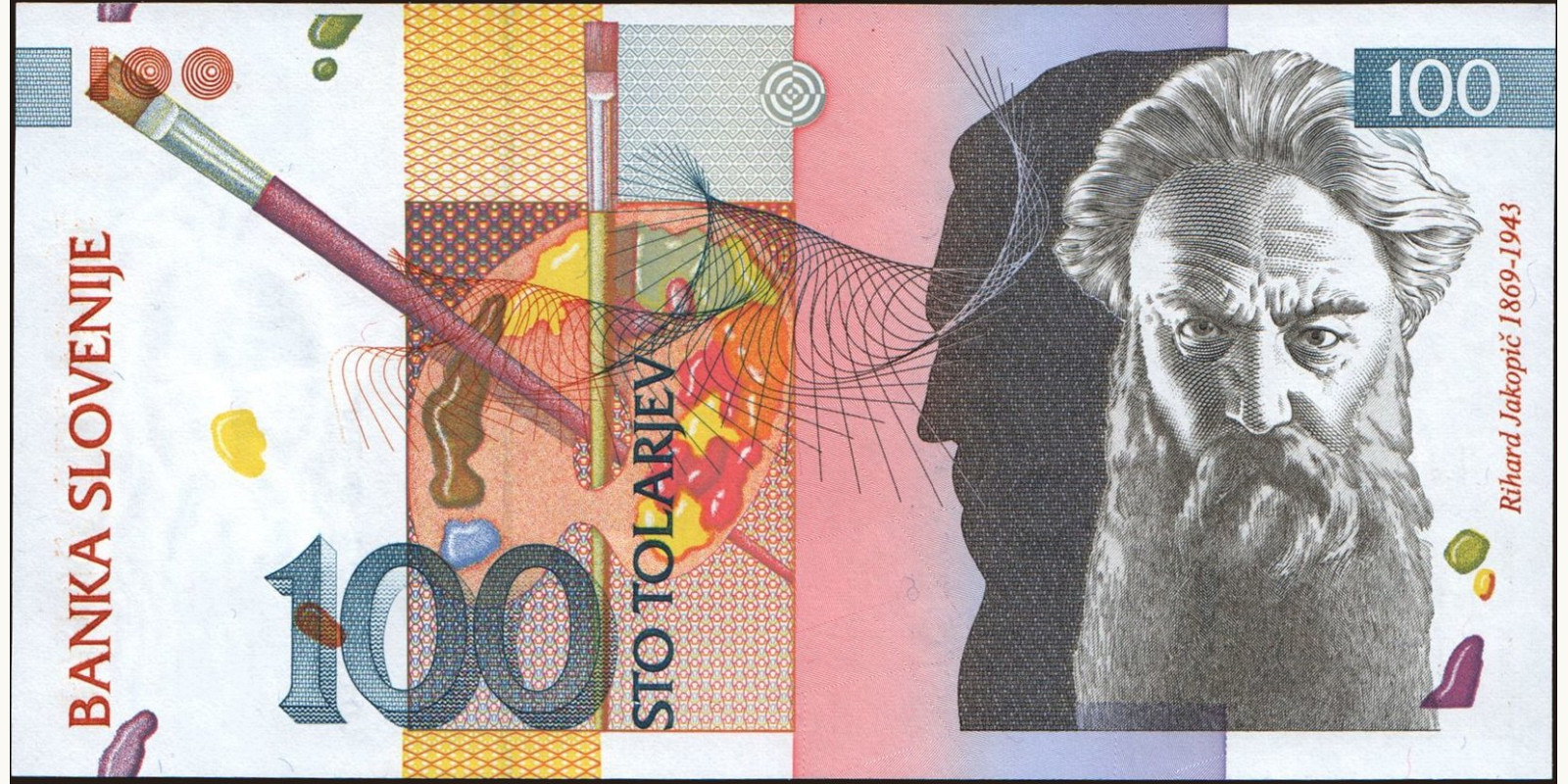100 tolarjev 1992