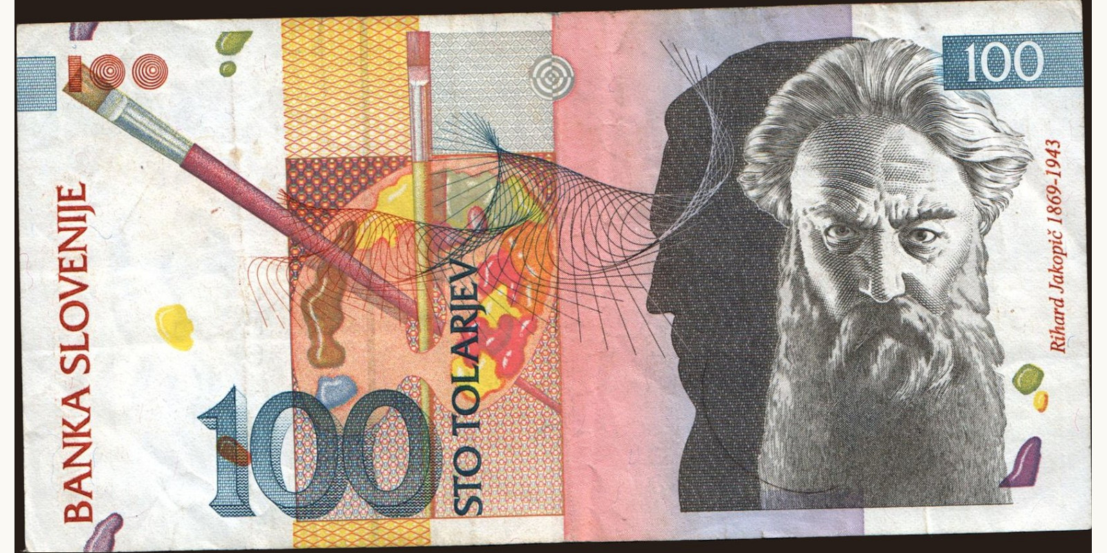 100 tolarjev 2003