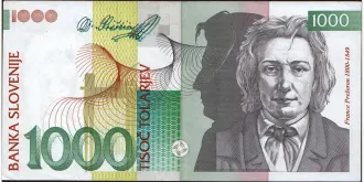 1000 tolarjev 1992