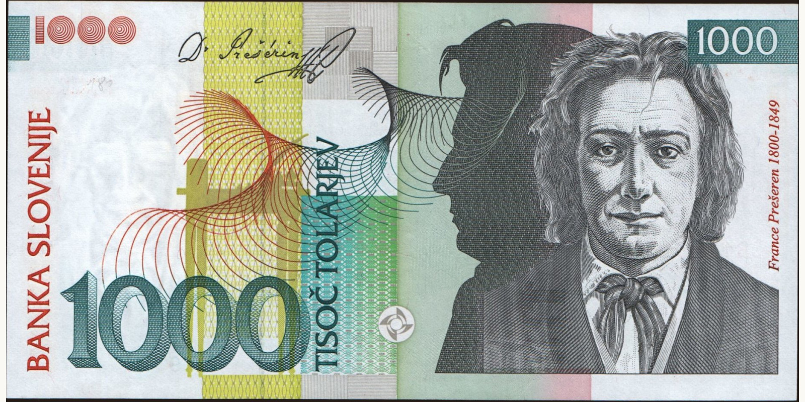 1000 tolarjev 2000
