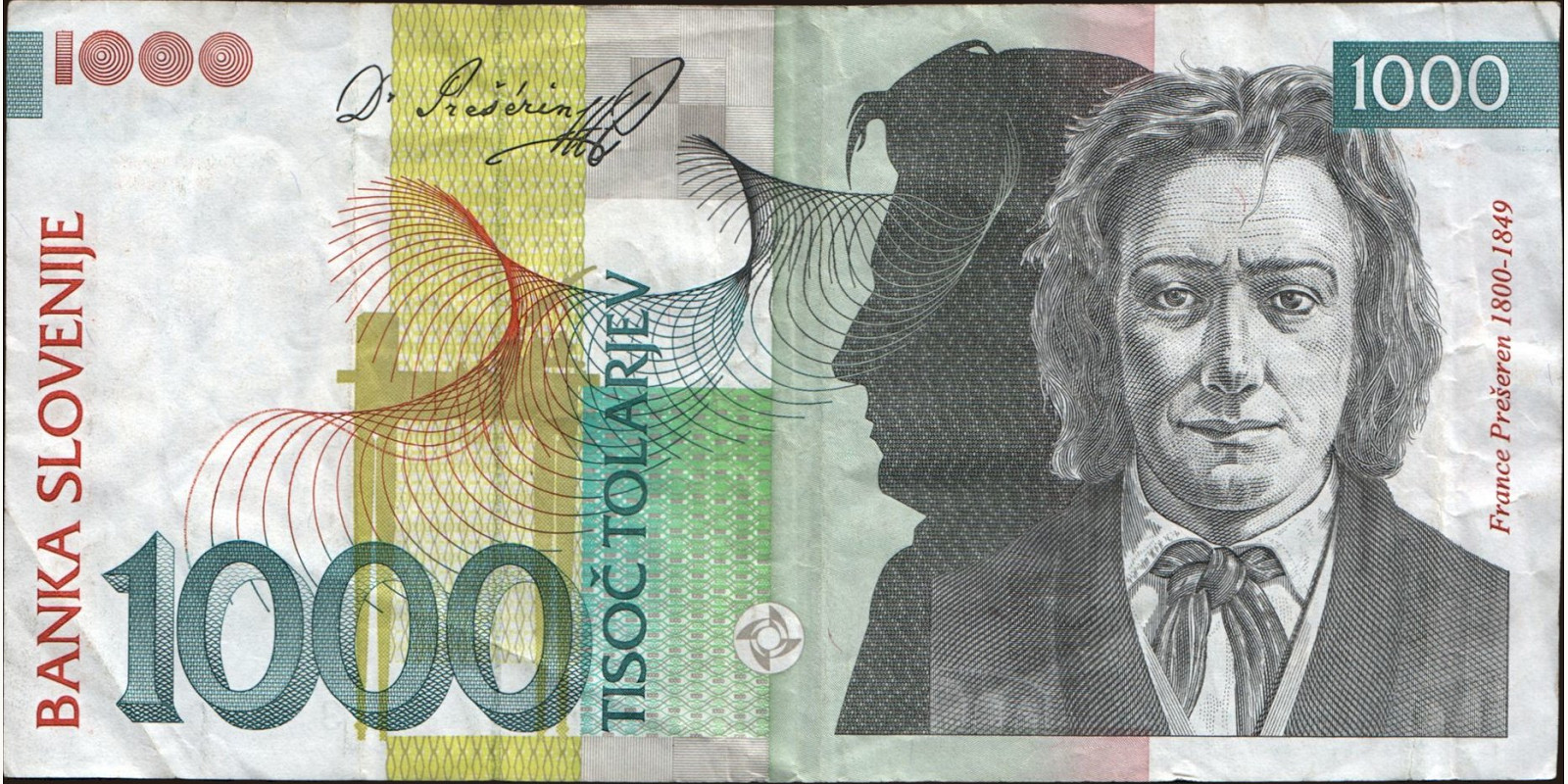 1000 tolarjev 2003