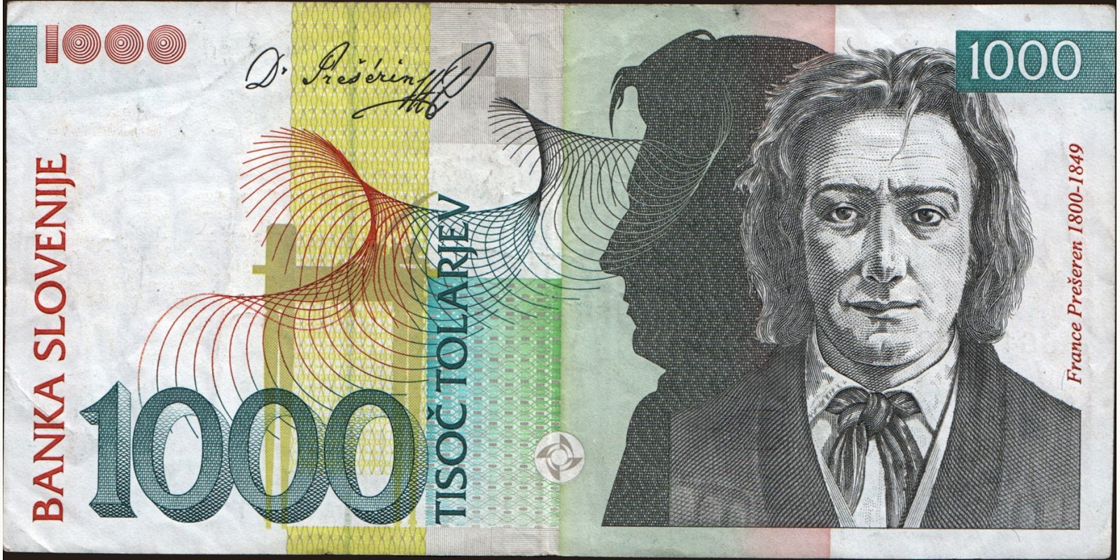 1000 tolarjev 2004
