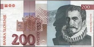 200 tolarjev 1992