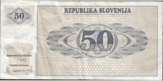 50 tolarjev 1990