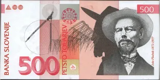 500 tolarjev 1992