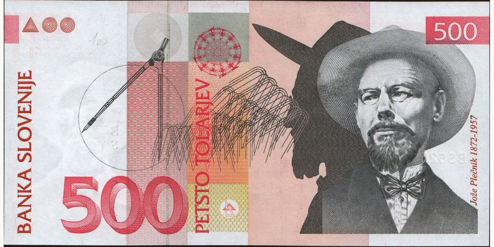 500 tolarjev 2001