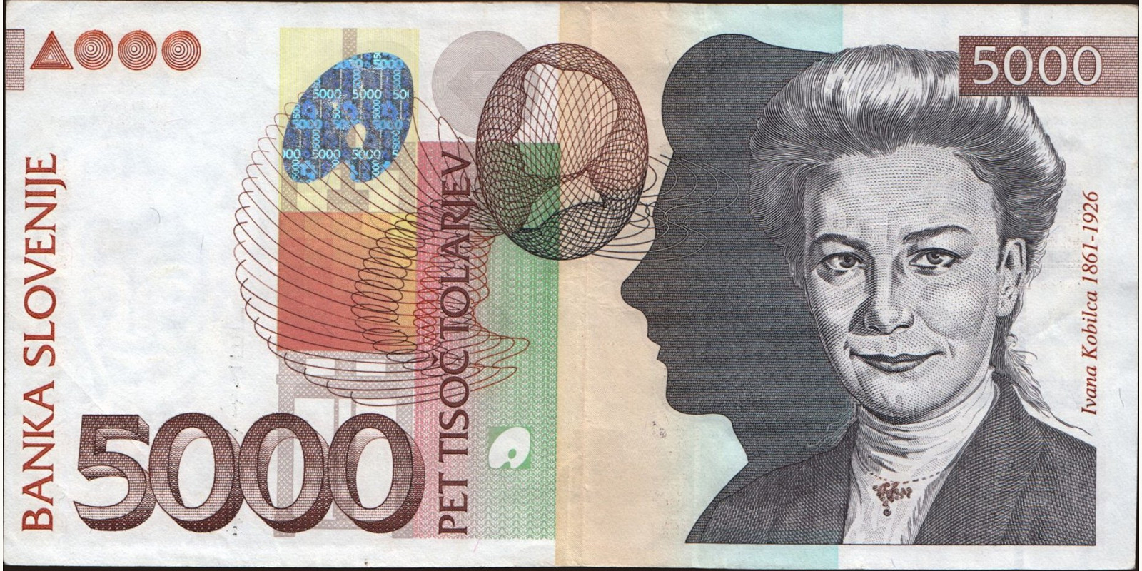 5000 tolarjev 2004