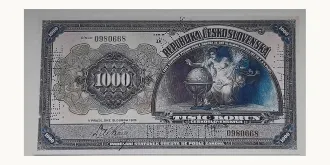 1000 koruna 1919
