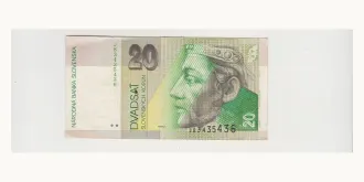 20 korun 2001