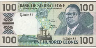 100 leones 1990